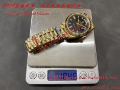 仿錶,QF工廠配重版加重量勞力士黑冰糖星期日志雙曆型2836機芯尺寸40mm重量184G手感超棒仿表